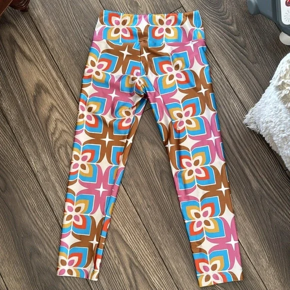 Goldsheep Kids Vibrant Floral Leggings - Picture 4 of 6